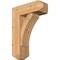 Ekena Millwork Thorton Craftsman Smooth Bracket w/ Offset Brace, Western Red Cedar, 7 1/2"W x 20"D x 28"H BKT0806X20X28THR04SWR - alternate 1